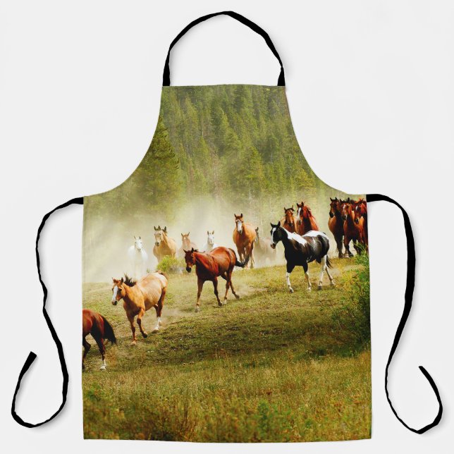 Wild Horses Apron (Front)