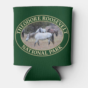 Wild Horses at Theodore Roosevelt National Park Can Cooler