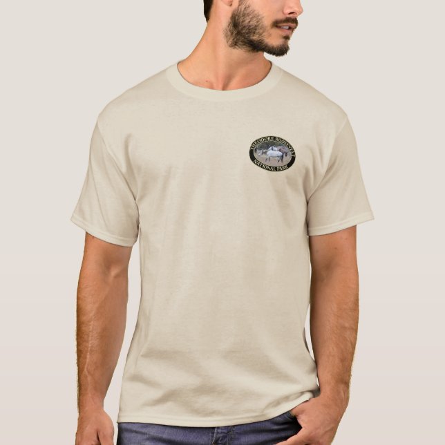 Wild Horses at Theodore Roosevelt National Park T-Shirt (Front)