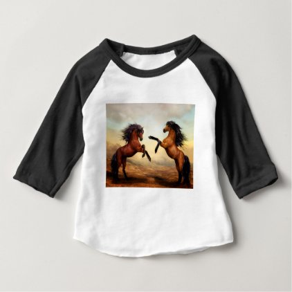 Wild Horses Baby T-Shirt