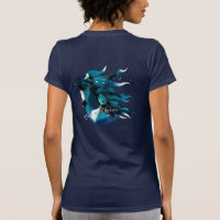 Wild Horses Blue Women's Teeshirt T-Shirt