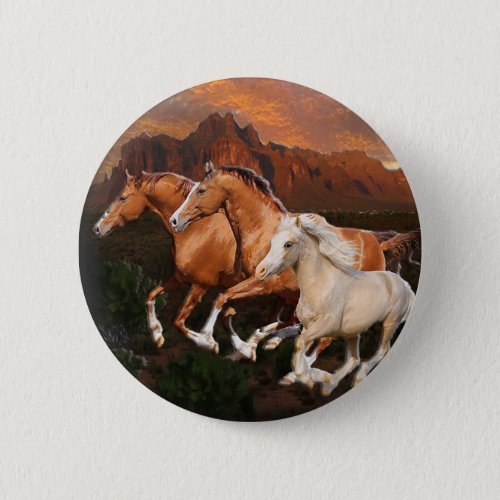 Wild Horses Button