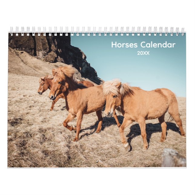 Wild Horses Calendar (Cover)