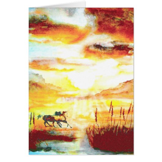 Wild Horses. Cards (Front)