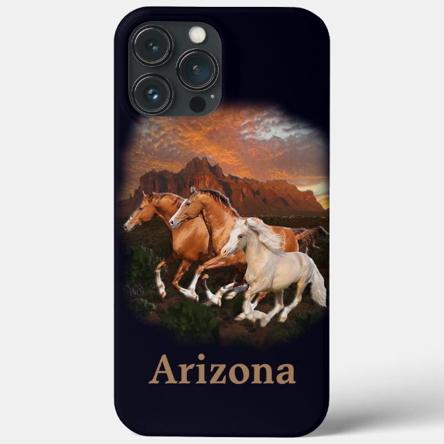 Wild Horses Case-Mate iPhone Case (Back)