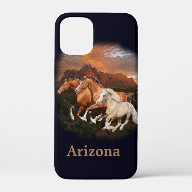 Wild Horses Case-Mate iPhone Case (Back)