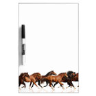 Wild Horses Dry-Erase Board