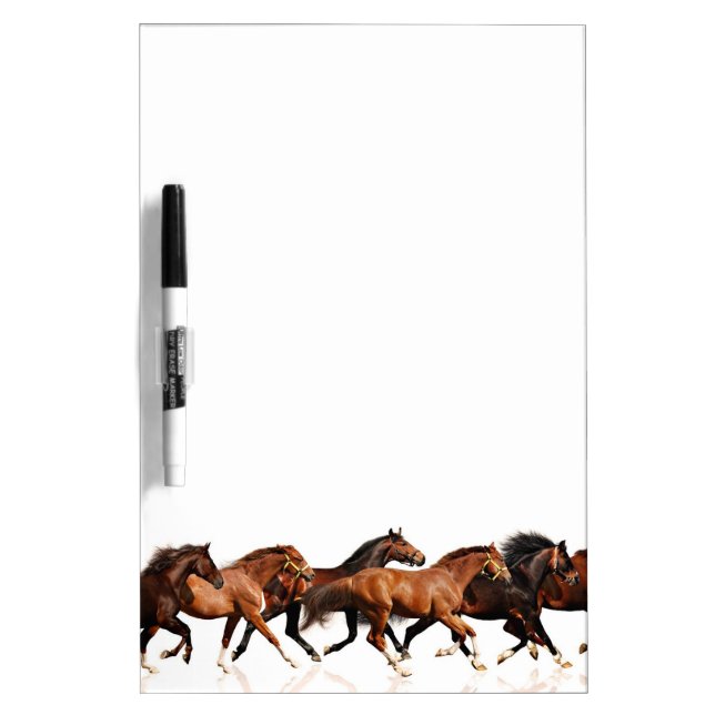 Wild Horses Dry-Erase Board (Front)