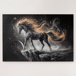 Wild Horses, Galloping Horses, Majestic Animals, Jigsaw Puzzle