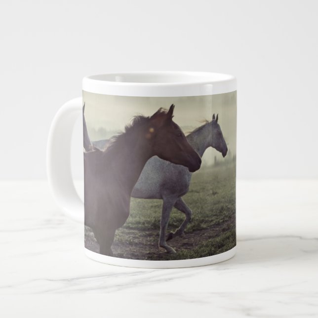 Wild horses giant coffee mug (Front Left)