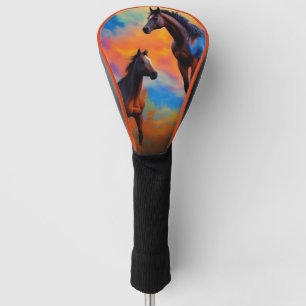 Wild Horses Golf Head Cover