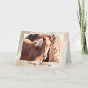 Wild Horses Holiday Card
