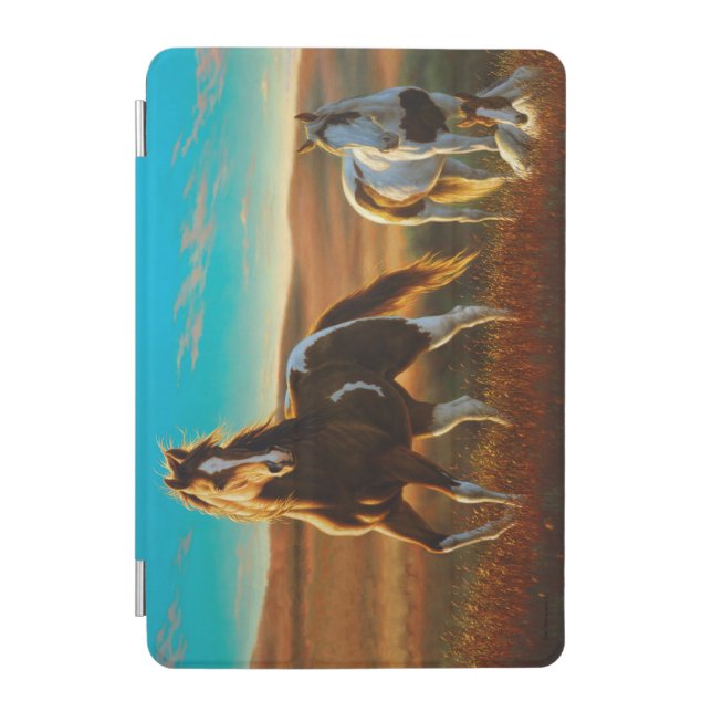 Wild Horses in Sunlight iPad Cover (Front)