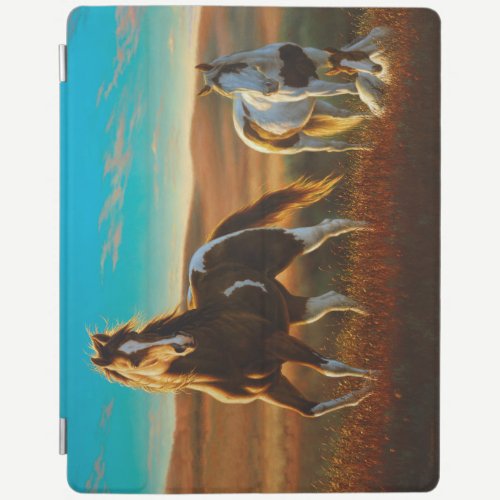 Wild Horses in Sunlight iPad Cover