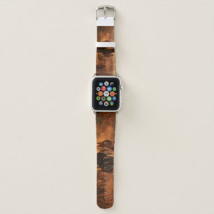 Wild Horses: Intense Gaze Encounter Apple Watch Band