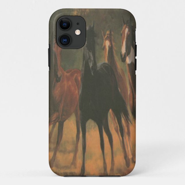 Wild Horses iPhone 5G Case (Back)