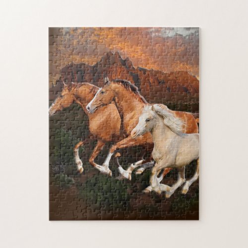 Wild Horses Jigsaw Puzzle