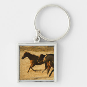 Wild horses keychain