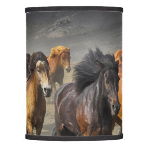 Wild Horses Lamp Shade