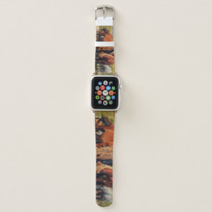 Wild Horses Livno Nature Scene Apple Watch Band