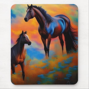 Wild Horses  Mouse Pad
