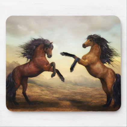 Wild Horses Mouse Pad