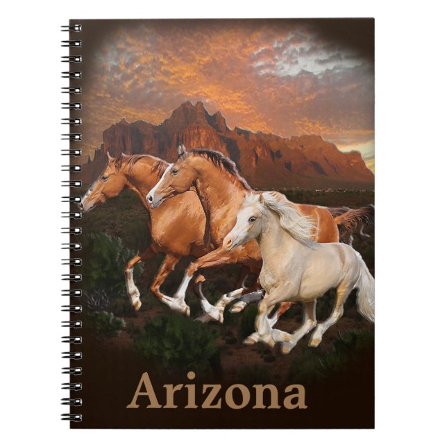 Wild Horses Notebook (Front)