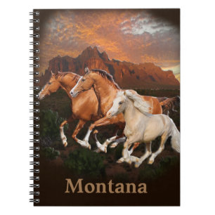 Wild Horses Notebook