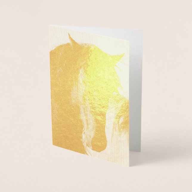 WILD HORSES OF UTAH STALLION ONAQUI REAL Foil Card (Front)
