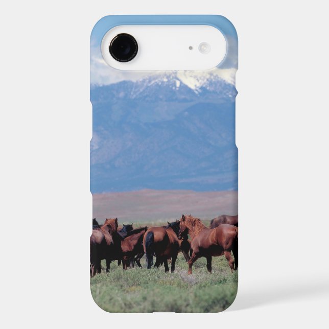Wild Horses Out West iPhone 7 Case (Back)