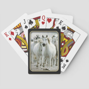 Wild Horses Photo Art Playing Cards