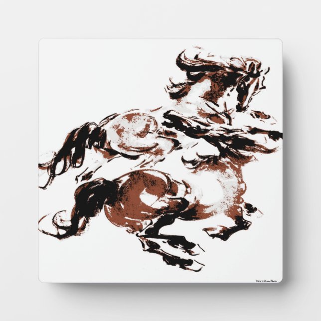 Wild Horses Plaque (Front)