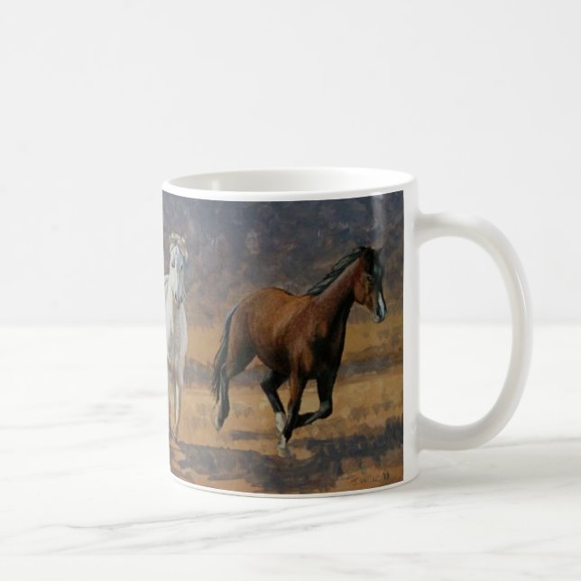 Wild Horses Run Mug (Right)