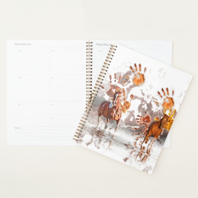 WILD HORSES RUNNING DAY PLANNER (Display)