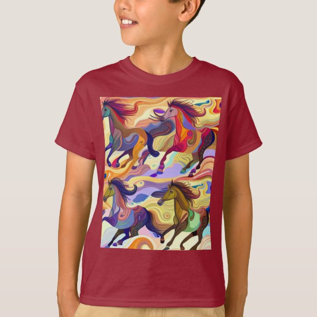 Wild Horses T-Shirt (Front)