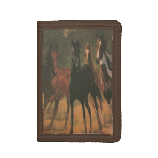 Wild Horses Wallet (Front Vertical)