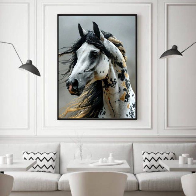 Wild Horses Western Decoupage Art  Poster (Creator Uploaded)