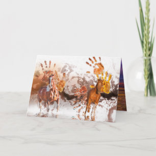Wild Horses WILD HANDS Card