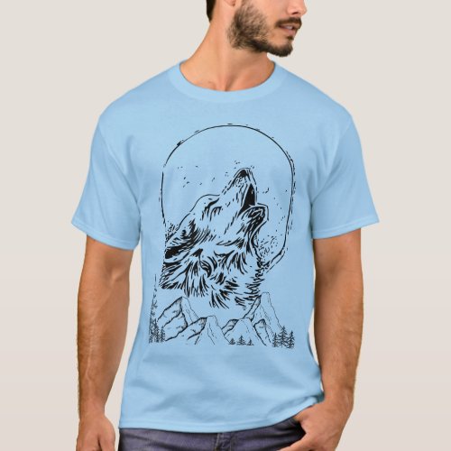 Wild Howl Designs T_Shirt