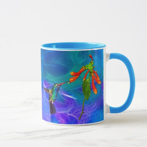 Wild Hummingbird Bird_lovers Art Series Mug