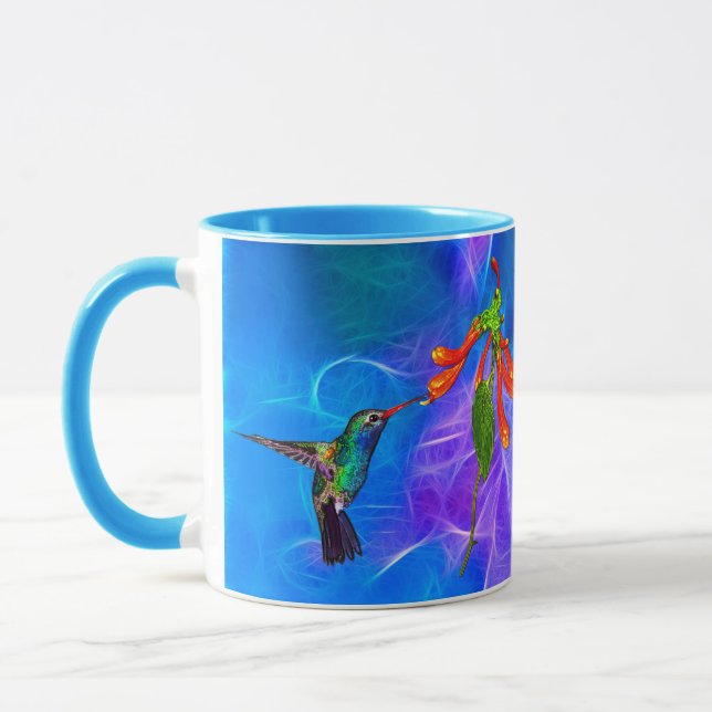 Wild Hummingbird Bird-lover's Art Series Mug (Left)
