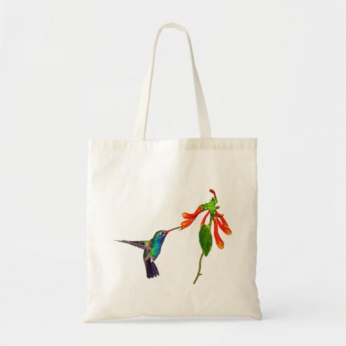 Wild Hummingbird Bird_lovers Art Series Tote Bag