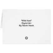 Wild Hunt Cards (Back Horizontal)