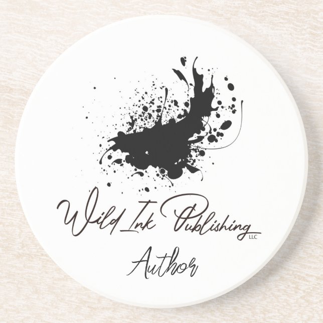 Wild Ink Publishing Author  Coaster (Front)