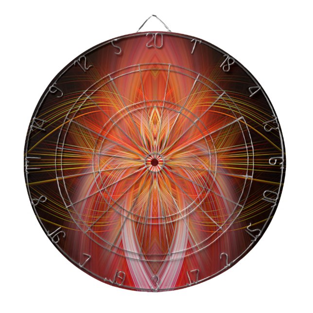 Wild Iris Dart Board (Front)