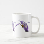 Wild Iris Flower Purple Floral Coffee Mug