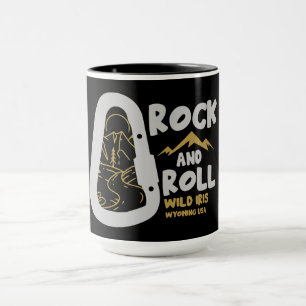 Wild Iris Wyoming Alpinism USA Mug