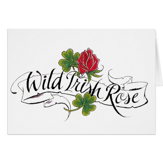 Wild Irish Rose Cards (Front Horizontal)