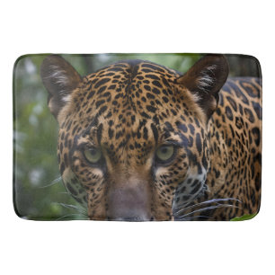 Wild Jaguar Deep In The Forest, Bath Mat