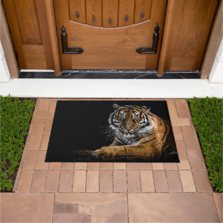 Wild Jungle Animal Tiger Doormat